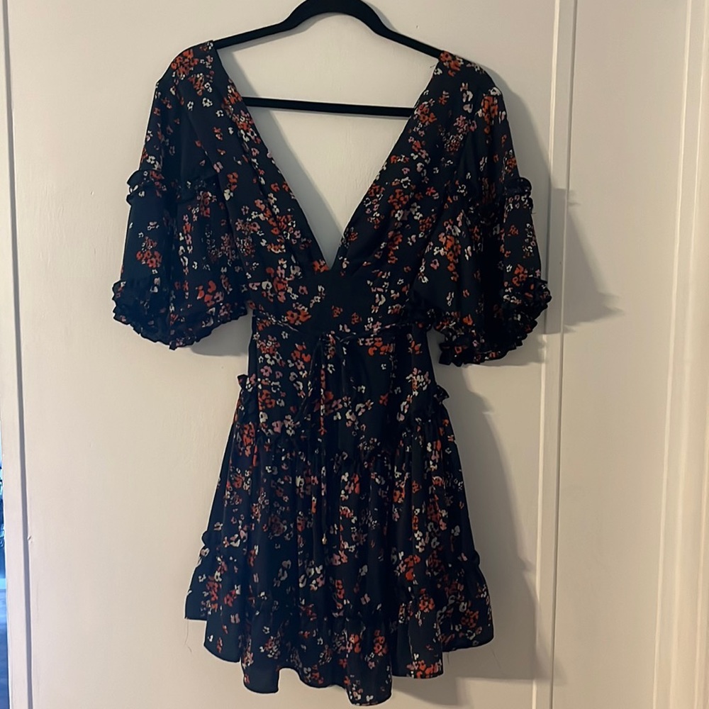 Beautiful soft floral dress from Vici.